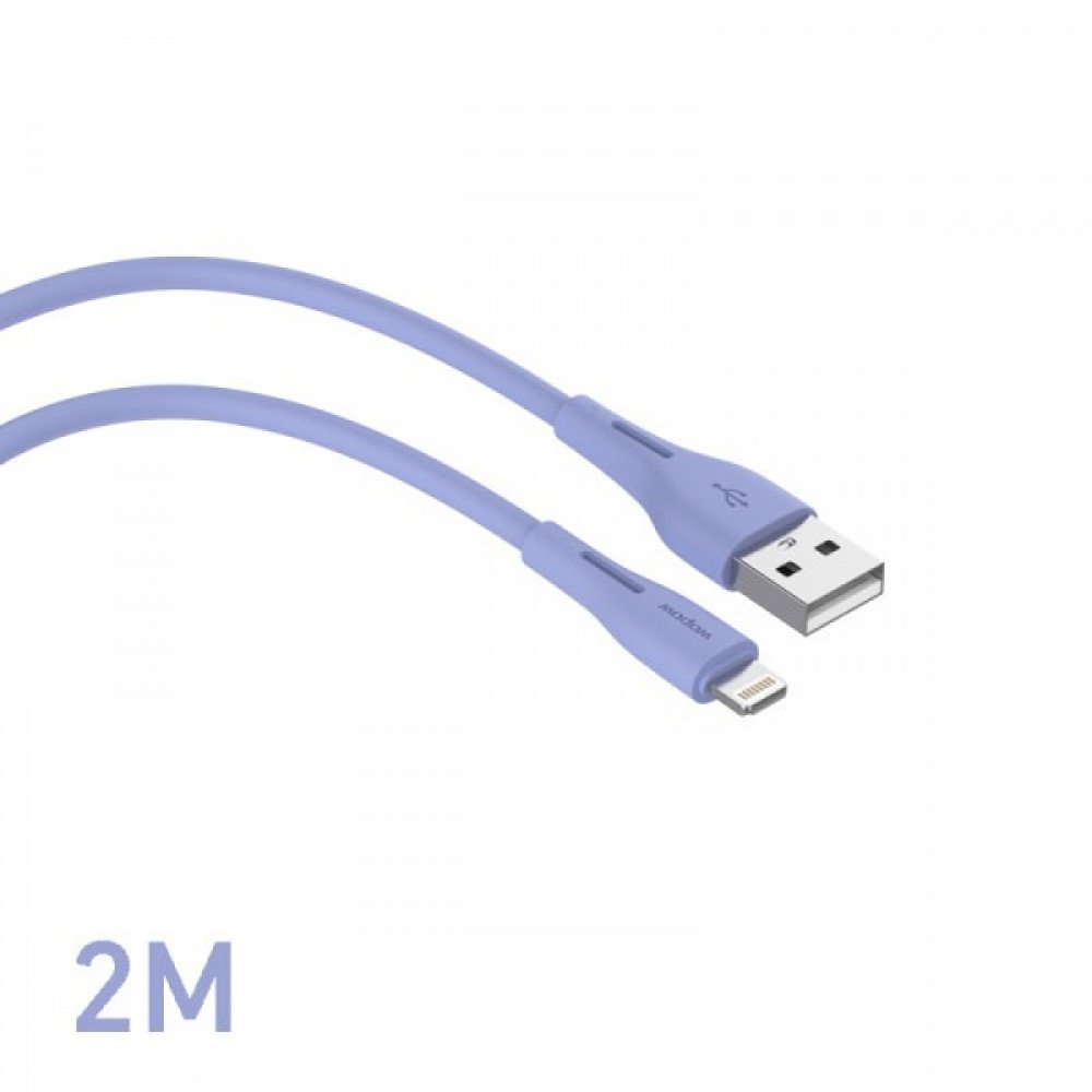 كيبل wopow ايفون مترين موف جلد